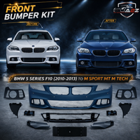 Front Bumper Body Kit Compatible With Bmw 5 Series F10 (2010-2013) To M Sport Mt M Tech Upgrade (Shipping Cost Not Included In Price)