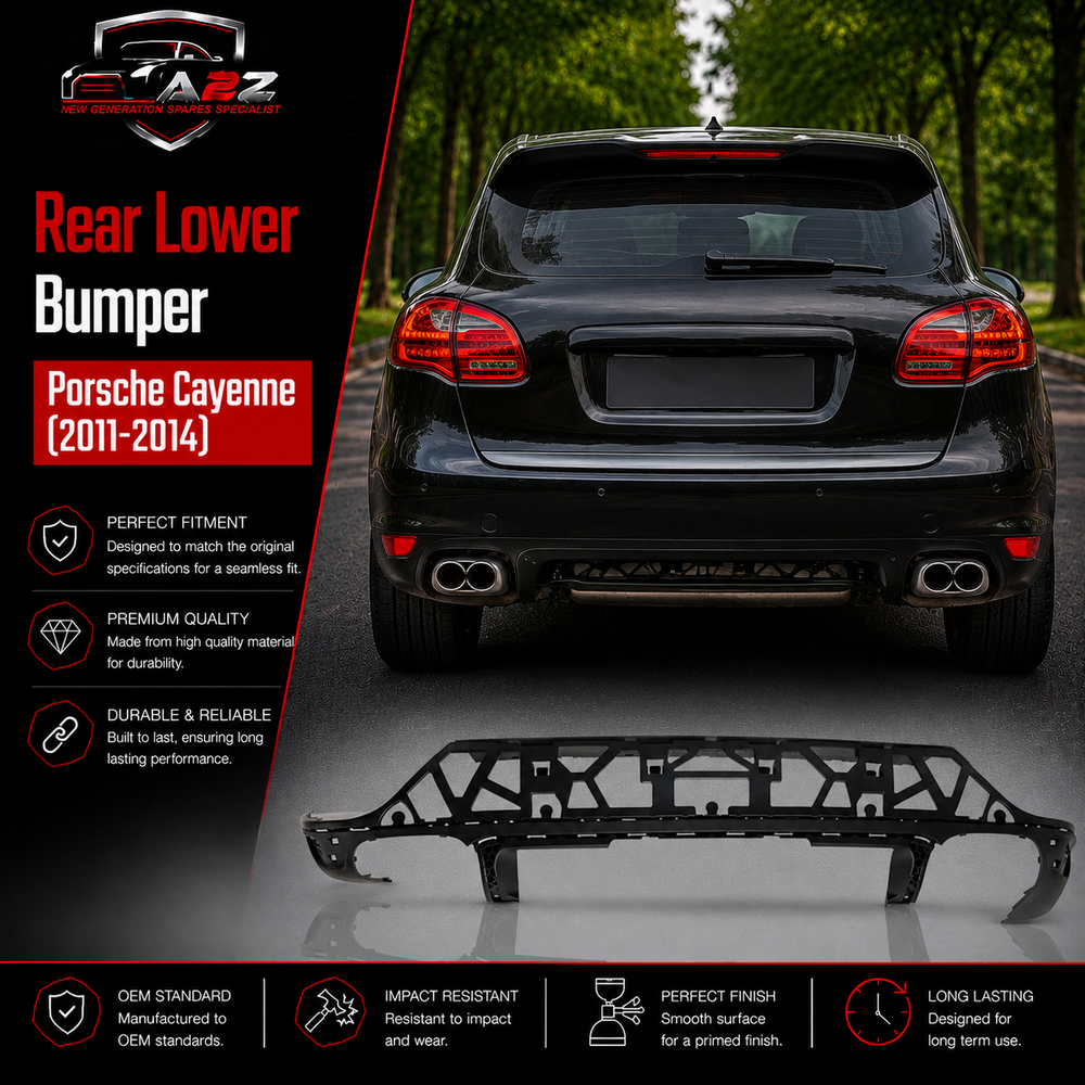 Rear Lower Bumper 95850552100 Compatible With Porsche Cayenne (2011-2014) Tag No.216