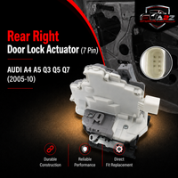 Rear Right Door Lock Actuator (7 Pin) 8K0839016H Compatible With AUDI A4 A5 Q3 Q5 Q7 (2005-10)