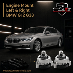 Engine Mount Left 22116860487 & Right 22116860488 Compatible With BMW G12 G38