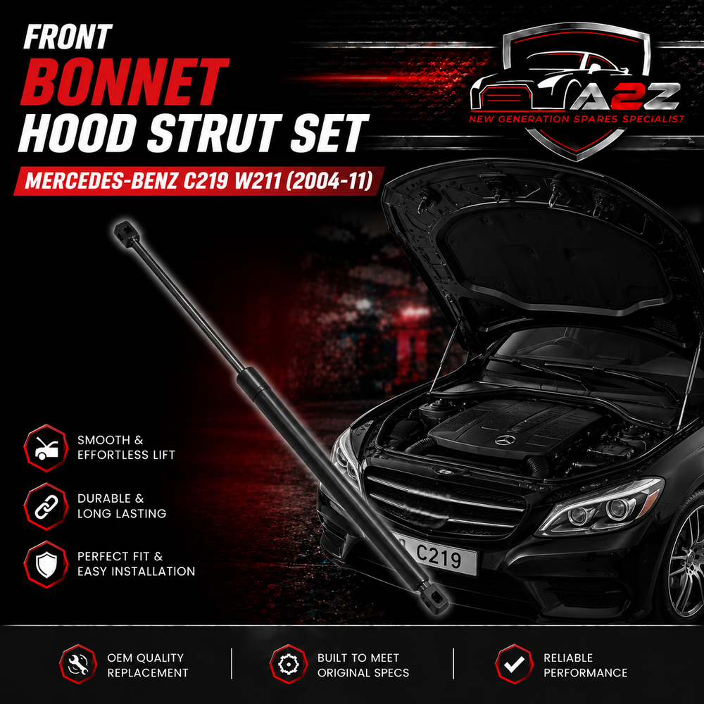 Front Bonnet Hood Strut 2118800029 Compatible With MERCEDES-BENZ CLS (C219) & E-CLASS (W211)