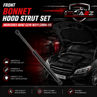 Front Bonnet Hood Strut 2118800029 Compatible With MERCEDES-BENZ CLS (C219) & E-CLASS (W211)
