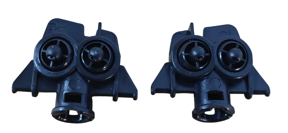 Headlight Washer Nozzle Caps Left C2D21521 & Right C2D21520 Compatible With Jaguar XJL (2010-2015)