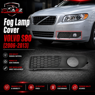 Fog Lamp Cover Left 30655929 & Right 30655930 Compatible With VOLVO S80 (2006-2013) Tag No.883