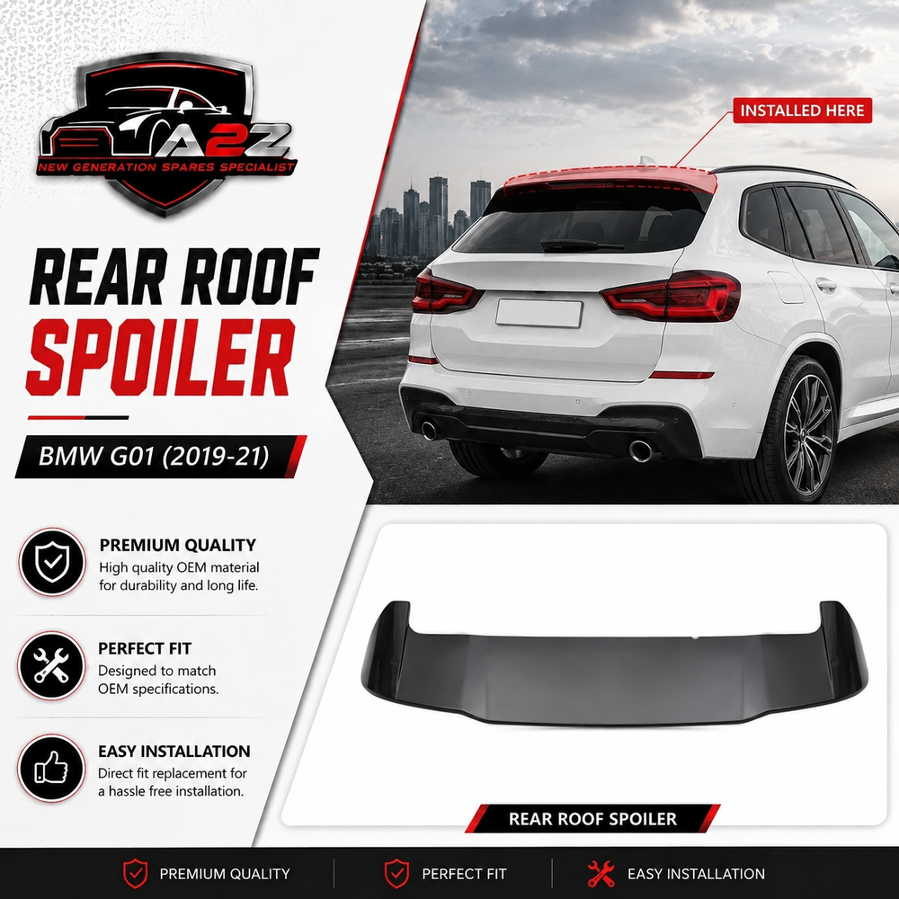 Rear Roof Spoiler BMRS11 Compatible With BMW G01 (2019-21)