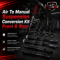 Air To Manual Suspension Conversion Kit Front & Rear (Set Of 4) Compatible WithMercedes Benz GL W164