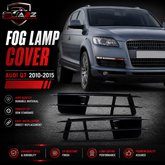 Fog Lamp Cover Compatible With AUDI Q7 2010-2015 Fog Lamp Cover Left 4L0807681B & Right 4L0807682B Tag-FC-112