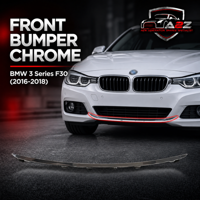 Front Bumper Chrome 51117396833 Compatible With BMW 3 Series F30 (2016-2018) Tag No. 306
