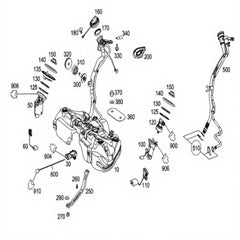 Fuel Pump A2044701394 Compatible With MERCEDES-BENZ C-CLASS W204 & E-CLASS W212 Tag No.14