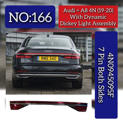Dickey Light Assembly (7 Pin Both Sides) 4N0945095F Compatible With Audi A8 4N (2019-20) Tag No.166
