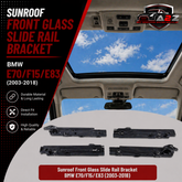 Sunroof Front Glass Slide Rail Bracket Compatible With BMW E70/F15/E83
