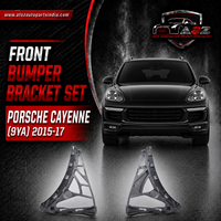 Front Bumper Bracket Left 95850517750 & Right 95850517850 Compatible With PORSCHE CAYENNE (9YA) (2015) Tag No.205
