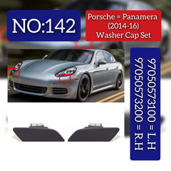 Washer Cover Cap Left 97050573100 Right 97050573200 Compatible With PORSCHE PANAMERA (2014-2016) Tag No.142