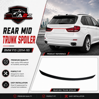 Rear Mid Trunk Spoiler BMRS23 Compatible With BMW F15 (2014-18)