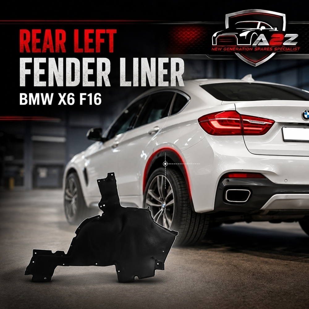 Rear Left Fender Liner 51717333523 Compatible With BMW X6 F16 Tag-FE-71