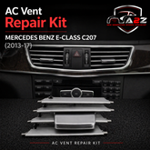 Front Right AC Conditioner Air Vent Grill Outlet Tab Clip Repair Kit 2078300200 Compatible With MERCEDES BENZ E-CLASS C207 Tag-ACR-19