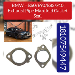 Engine Cylinder Silencer Packing Head Exhaust Pipe Manifold Gasket Seal Ring 504.400 18107549447 Compatible With BMW 3-SERIES (E90) 5-SERIES (E60) 5-SERIES (F10) X3 (E83)