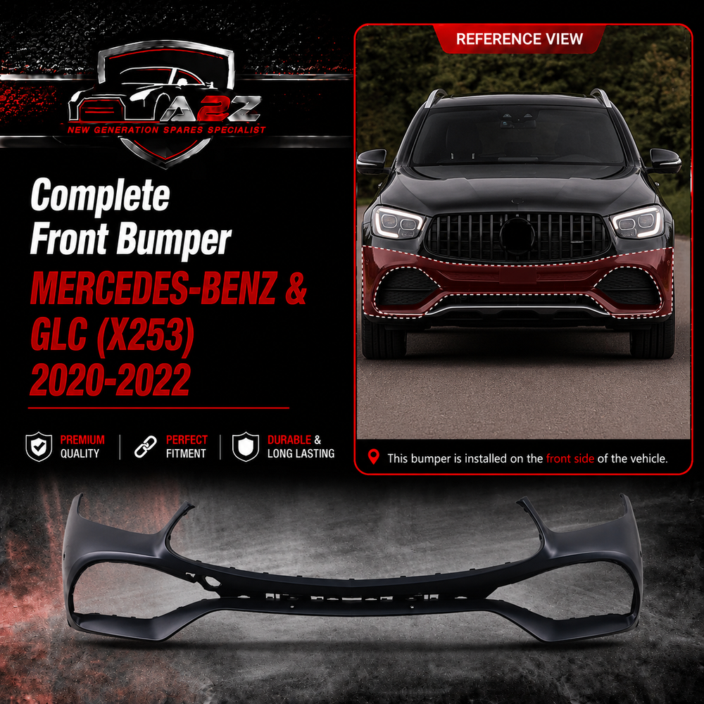 Front Bumper A2538856204 Compatible With MERCEDES-BENZ & GLC (X253) Tag No.315