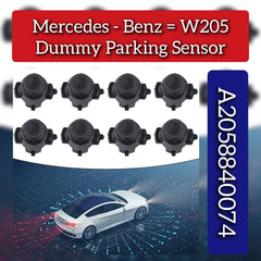 Dummy Parking Sensor ( Set Of 8) 2058840074 Compatible With Mercedes Benz W205
