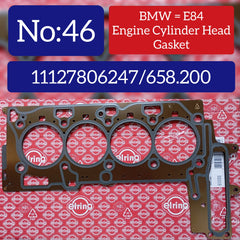 Engine Cylinder Head Gasket 658.200 11127806247 Compatible With BMW X1 (E84) 3-SERIES (E90) 5-SERIES (E60) X3 (E83) Tag No.46