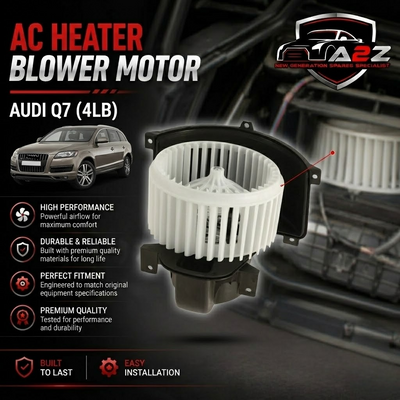 AC Heater Blower Motor 7L0820021Q Compatible with AUDI Q7 (4LB) & PORSCHE CAYENNE (92A) & VW TOUAREG (7LA, 7L6, 7L7) Tag-BM-16
