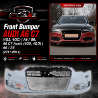 Front Bumper 4G0807065D Compatible With AUDI A6 C7 (4G2, 4GC) | A6 / S6, A6 C7 Avant (4G5, 4GD) | A6 / S6 (2011-2014) Tag No. 34, 37