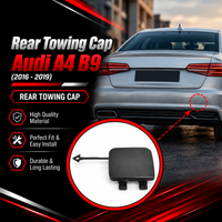 Rear Towing Cap 8W5807441 Compatible With Audi A4 B9 (2016-2019) Tag NO: 16