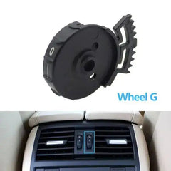 Black Rear Ac vent Rollar 64229172344-C1 Compatible With BMW 5 F10 F11 F18 2010-2017