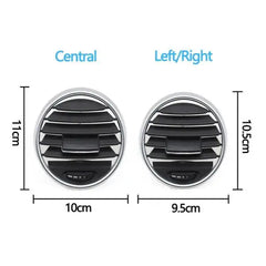Front Air Vent Grille Outlet Panel Left 1648301954 & Right 1648302054 Compatible With MERCEDES BENZ GL-CLASS W164