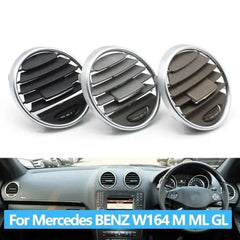 Front Air Vent Grille Outlet Panel Center 1648302154 Left & Right (Set) Compatible With MERCEDES BENZ GL-CLASS W164