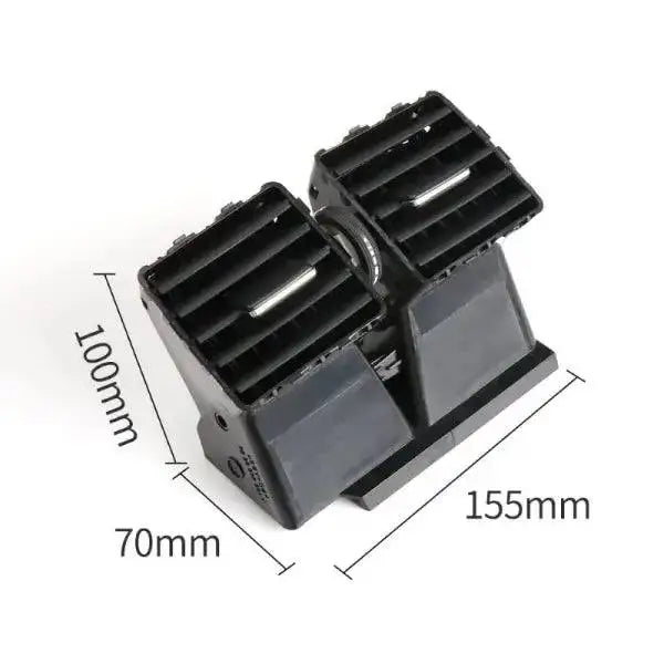 Black Rear AC Vent Assembly 1668300554 Compatible With Mercedes Benz GL-Class W166, GLS W166, ML-Class W166, GLE W166