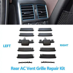 Rear AC Conditioner Air Vent Grill Outlet Tab Clip Repair Kit 1668300554 Compatible With MERCEDES BENZ GLE W166 & GLS W166 & GL-CLASS W166 & M-CLASS W166 Tag-ACR-12