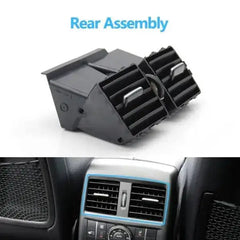 Black Rear AC Vent Assembly 1668300554 Compatible With Mercedes Benz GL-Class W166, GLS W166, ML-Class W166, GLE W166