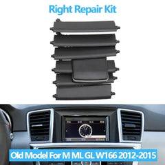 Center AC Conditioner Air Vent Grill Outlet Tab Clip Repair Kit 1668300054 1668300654 Compatible With MERCEDES BENZ GL-CLASS W166 & M-CLASS W166 Tag-ACR-11