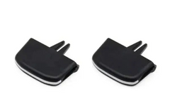 Front Air Conditioner Back Ac Vent Grille Outlet Tab Clip Slider Repair Kit 30791697 & 30791696 Compatible With VOLVO S60 & V40 (Set Of 2)