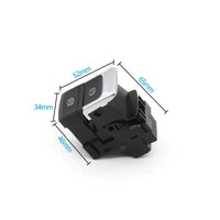 Parking Brake Window Black Switch Button For Audi Q3 2012-2018 8U0927225E 8U0927225G 8U0927225E6PS Tag-SW-57