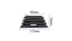 Front Right AC Conditioner Air Vent Grill Outlet Tab Clip Repair Kit 64229253217 Compatible With BMW 3 Series F30 Tag-ACR-31