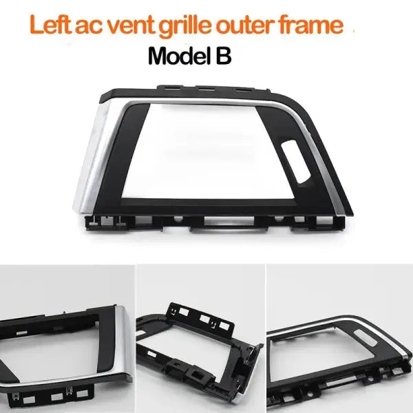 BMW 3-Series F30 F34 GT Front AC Vent Outer Frame Matt Chrome 64229346226