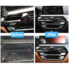 Center Right AC Conditioner Air Vent Grill Outlet Tab Clip Repair Kit 64229329579 Compatible With BMW 5 Series G30 Tag-ACR-23