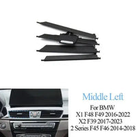 Center AC Conditioner Air Vent Grill Outlet Tab Clip Repair Kit 2Pcs 64229292741 Compatible With BMW X1 F48 Tag-ACR-29