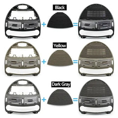 Mercedes Benz E-Class W211 Center AC Vent Grille Black 2118300054