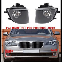 Fog Lamp Fog Light LEFT 63177182195 & RIGHT 63177182196 Compatible With BMW 7 Series F02