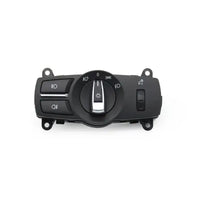 Headlight Switch Knob Assembly 61319192744 61319311218 61316803965 -A Compatible With BMW 5 Series (F10) & 5 Series Gran Turismo (F07) & 7 Series (F01, F02, F03, F04) & X3 (F25) Tag No.136