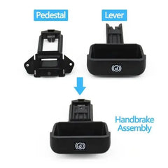 MERCEDES Benz C-CLASS W203 Parking Switch With Bracket Black 2034270620 Tag-SW-111