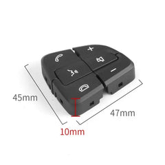 Steering Wheel Buttons Assembly Black Left 09990502009107 Right 09990503009107 Compatible With Mercedes Benz