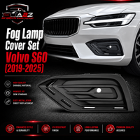 Fog Lamp Cover Set Left 31455636 & Right 31455637 Compatible With Volvo S60 (2019-25) Tag No.824