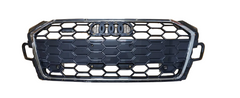 Black S-Line Show Grille 8W6853651BJRN4 Compatible With Audi A5 (2020-24) Tag No.211