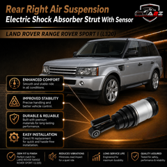 Rear Right Air Suspension Electric Shock Absorber Strut With Sensor LR023235 Compatible With LAND ROVER RANGE ROVER SPORT I (L320)