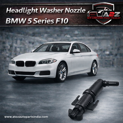Headlight Washer Nozzle Compatible With BMW 5 Series F10 Headlight Washer Nozzle Left 61677149885 61677377667 7149885 7377667 & Right 61677149886 61677377668 61677149886 7149886
