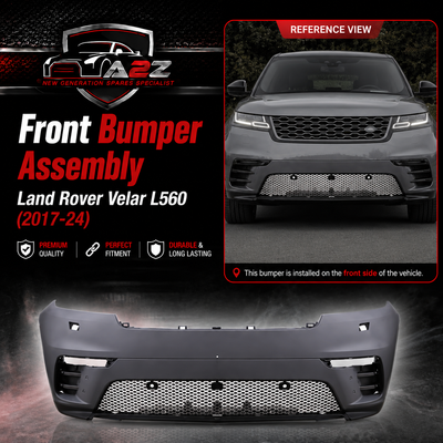 Front Bumper Assembly LR116452 Compatible With Land Rover Velar L560 (2017-24)